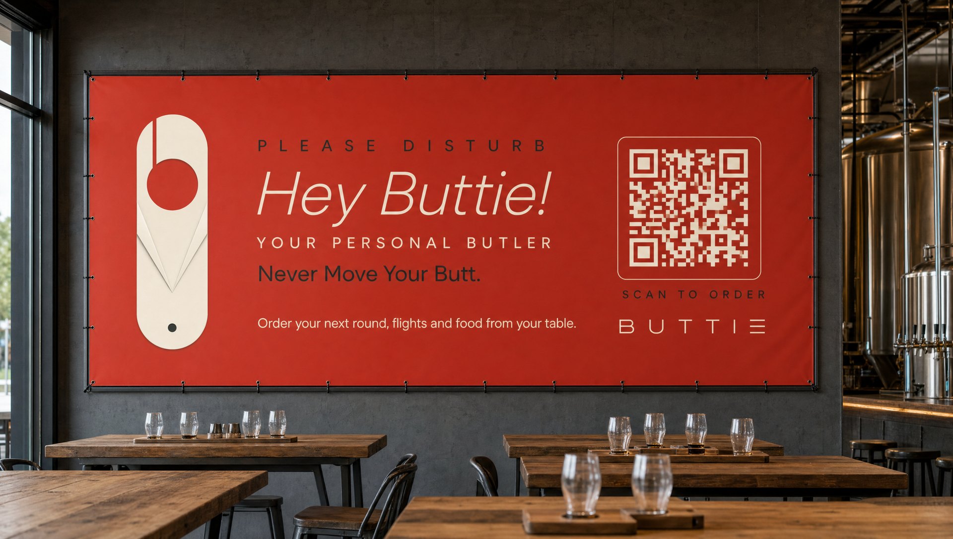 Buttie ad, brewery tomato